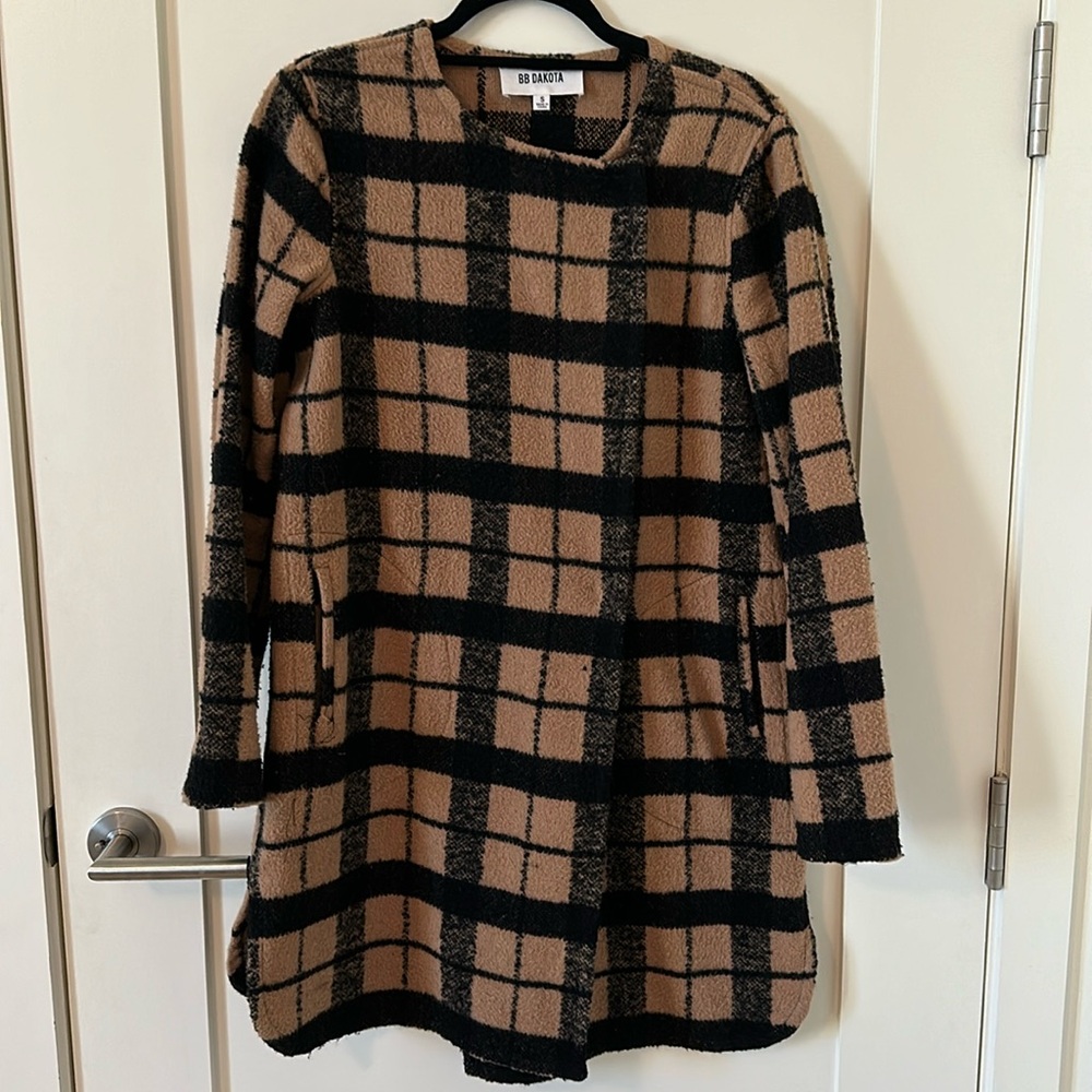 BB Dakota Lightweight Plaid Jacket